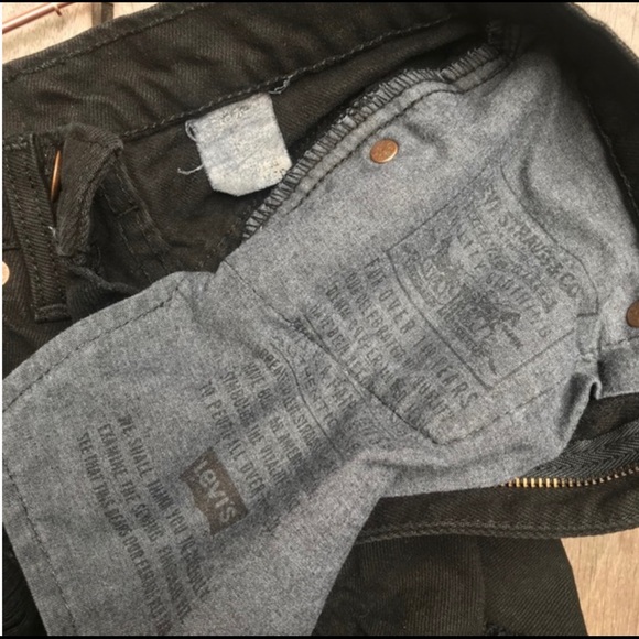 LEVIS Relaxed Regular Fit Distressed Jean Shorts - Picture 5 of 5